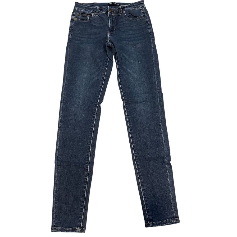 The Frenchie Co. Women's Size 4 Dark Wash Skinny Jeans Blue Denim